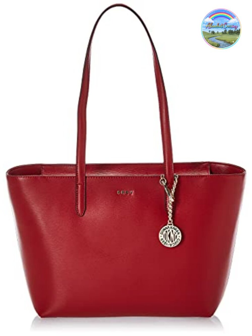 Faux Leather Convertible Tote Bag with Removable Straps Work Travel